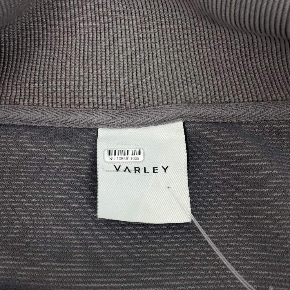 Varley Vine Ottoman Half Zip Pullover Top Deep Charcoal Gray Size 3X - Image 8