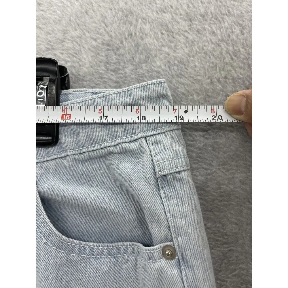 Missguided Women's Jeans Frayed Ends Plus Size 16 Light Wash Straight Leg - Image 8