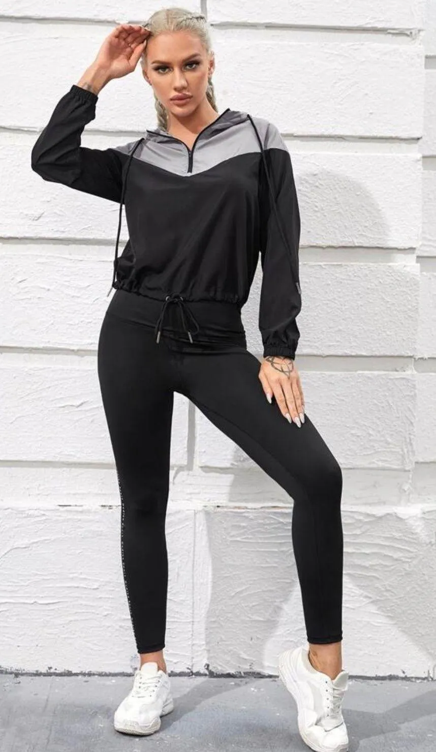 Street Sport Two Tone Half Zip Sports Anorak Jacket (Medium,Brand New) - Image 4