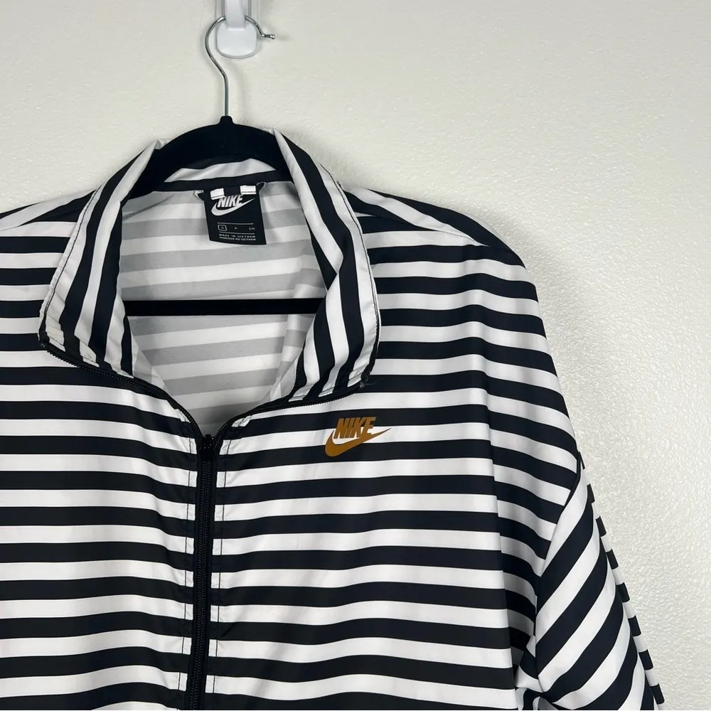 Nike Sportswear Woven Striped Jacket Sz‎ S - Image 3