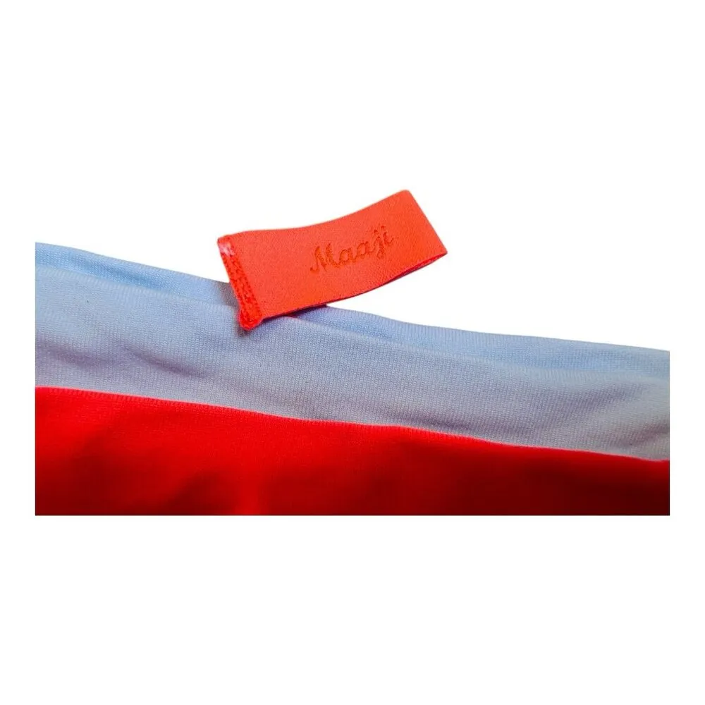 Maaji Bikini Swim Bottom Size XS Purple Orange NWOT - Image 3