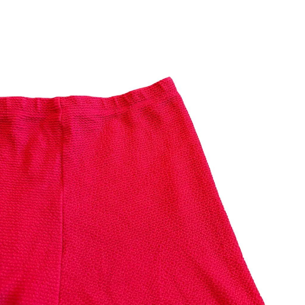 Booty by Brabrants Red High Waisted Athletic Workout Shorts Exercise Size Small - Image 7