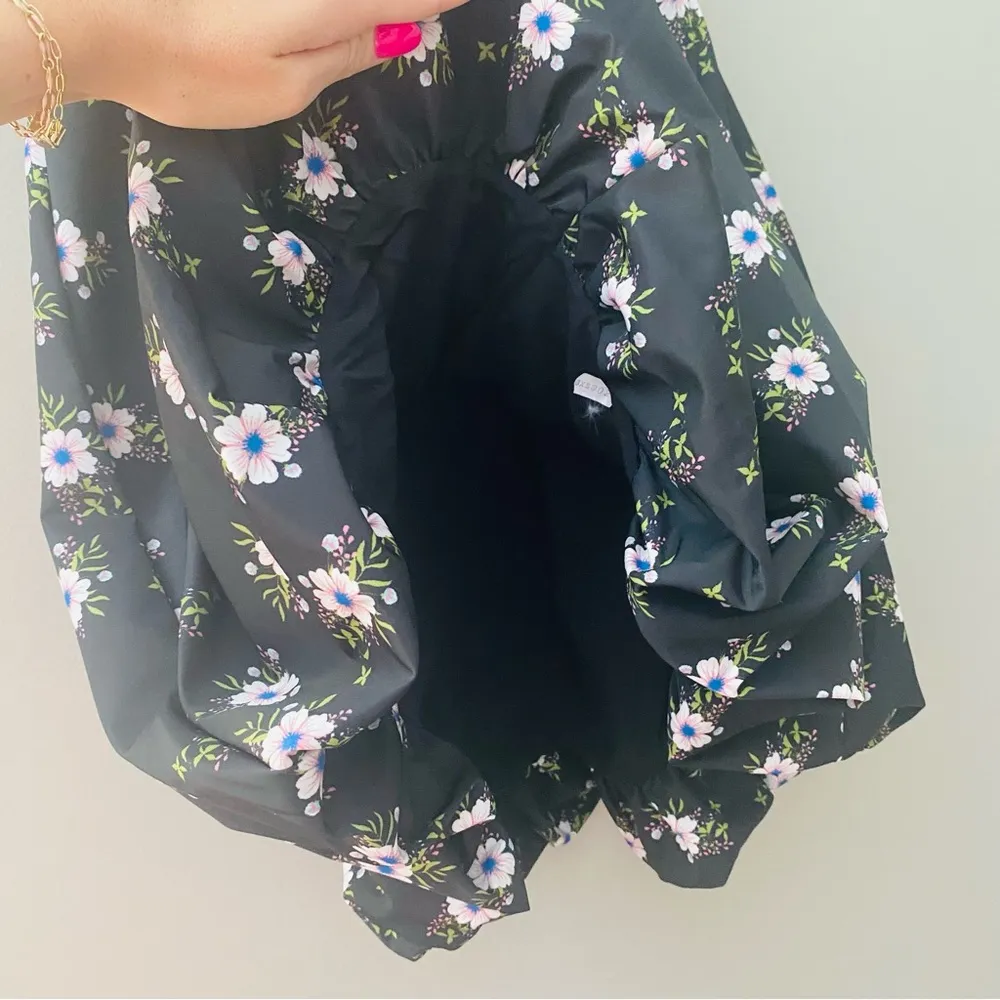 Free People Bubble Mini Dress Black Sz XS - Image 11