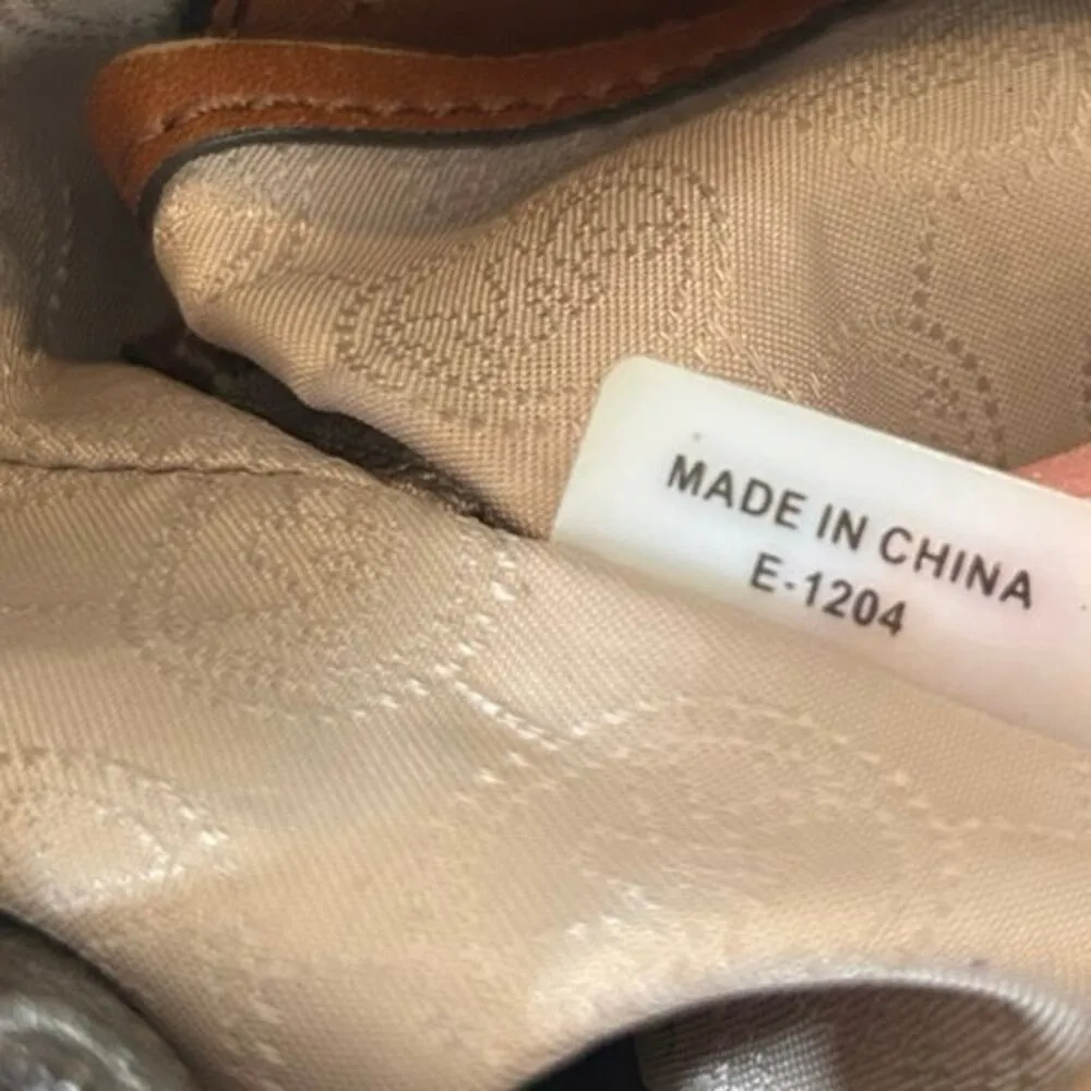 Vintage MICHAEL Michael Kors Brown Signature Leather Jet Set Chain Hobo Bag - Image 15