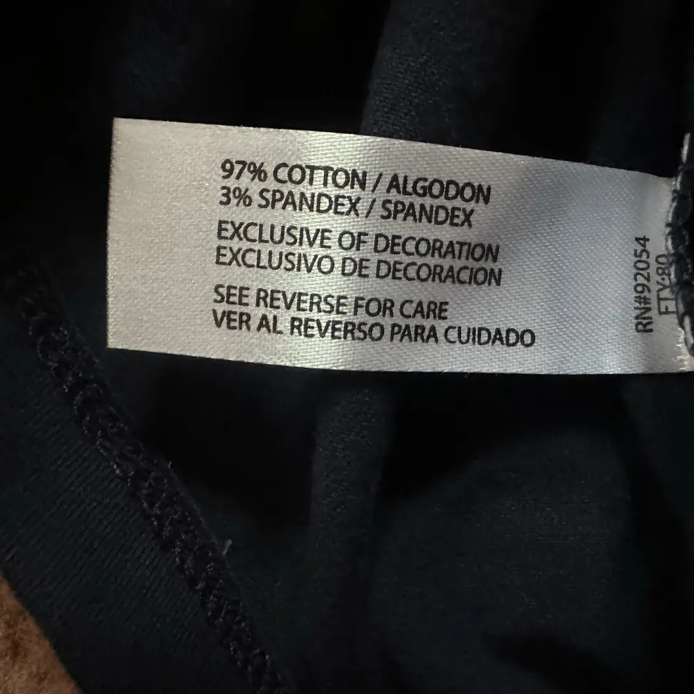 NWT Madison Michelle Navy Blue Boho Blouse Flare Sleeves Embroidered Flowers - Image 6