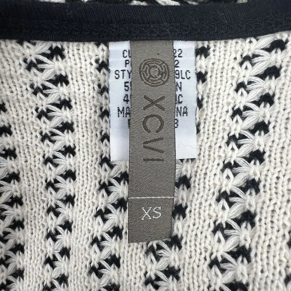 XCVI Size XS Cardigan Sweater Open Front Wrap Fashion Lagenlook Boho Oversized - Image 6