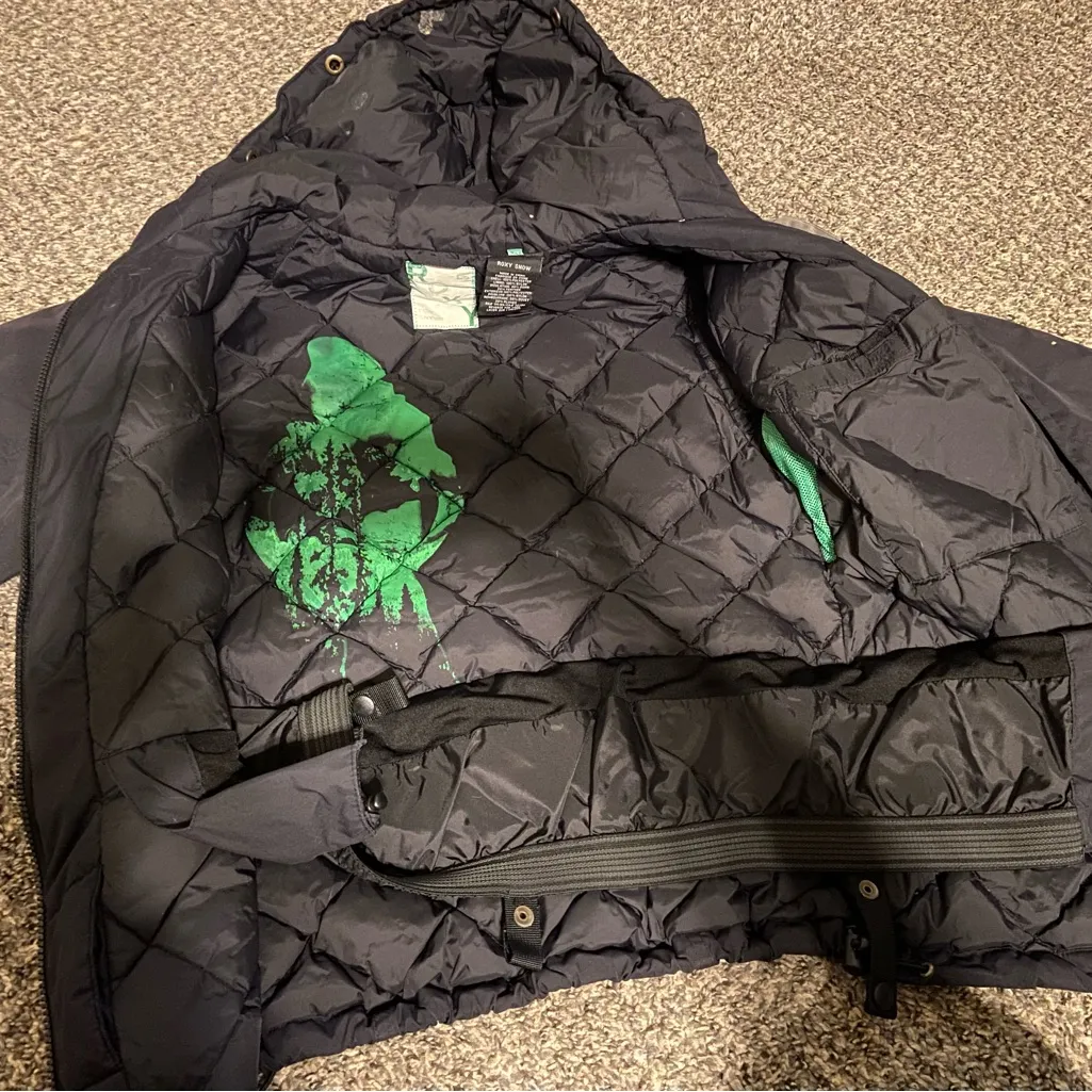 Roxy Black  Snow Jacket - Image 2