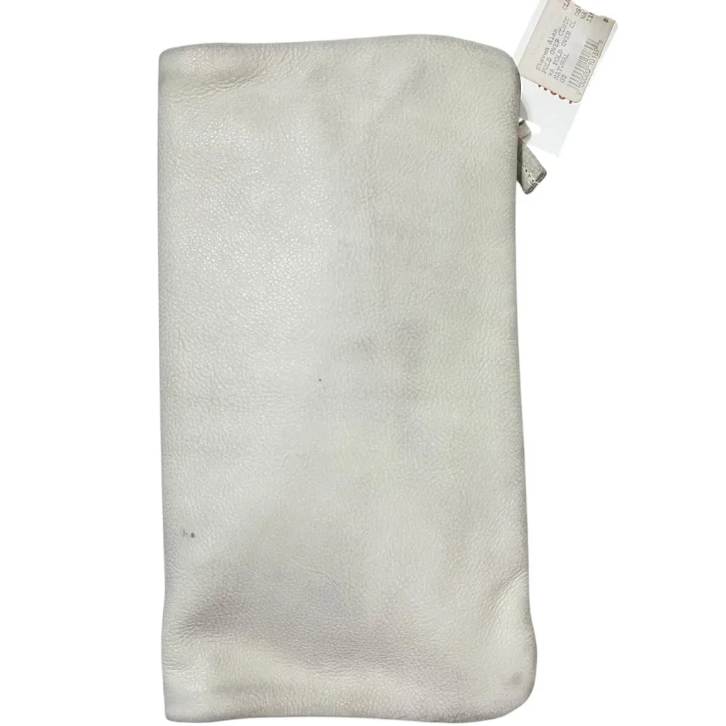 Clare V NWT Foldover Clutch White Leather Purse With Zip Pocket Women’s Bag - Image 14