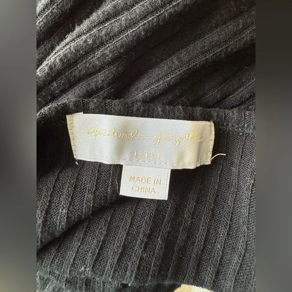 Spiritual Gangster Black Sleeveless Jumpsuit, Pockets, Size Large - Image 5