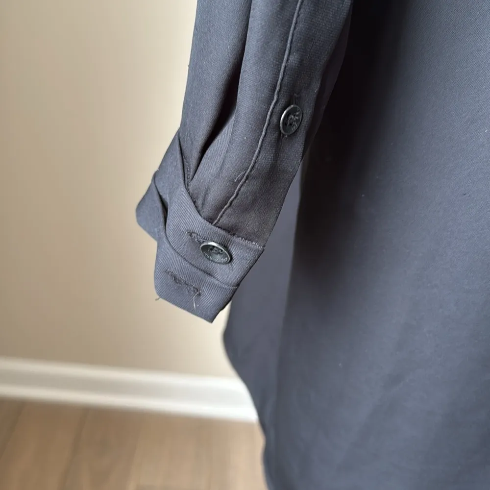 Rag & Bone Tuxedo Bib Button Down Shirt Dress - Image 5