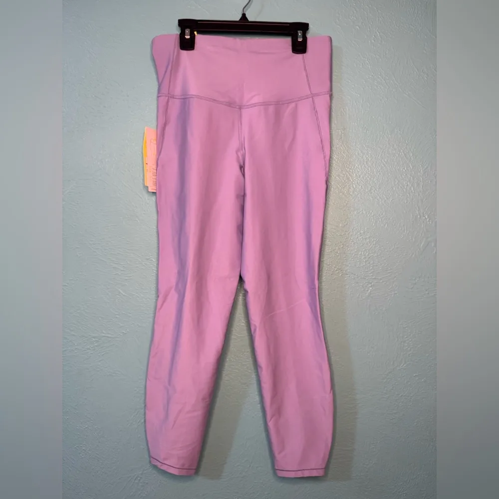 All In Motion Lilac Purple Matching Set High-Rise Legging M and Sports Bra 34C - Image 7