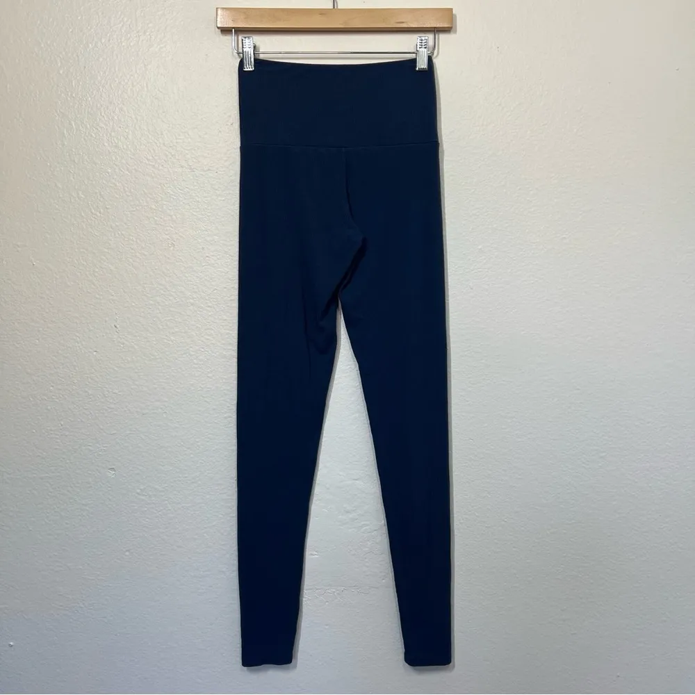 Thirdlove Blue Ribbed Leggings - Image 9