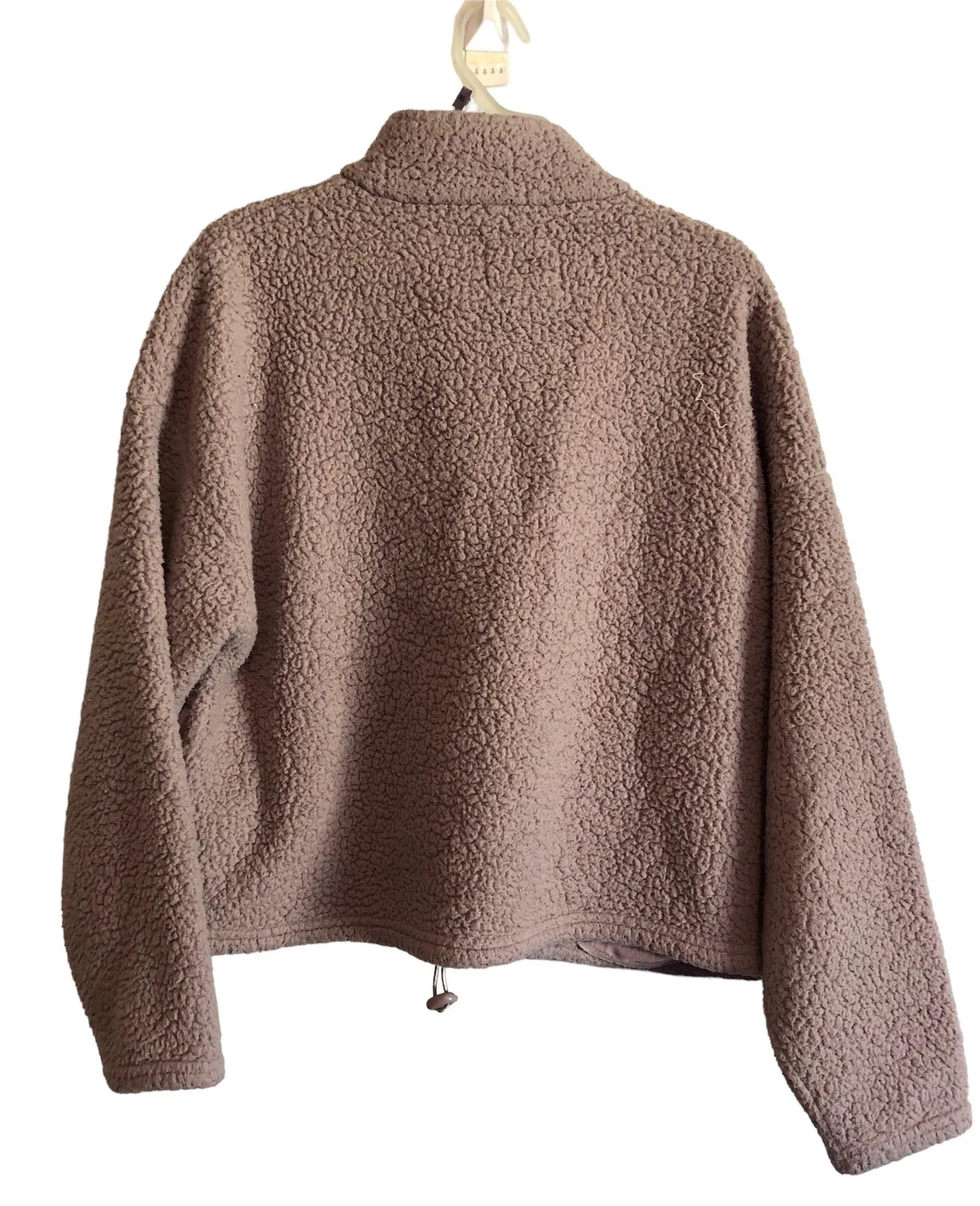 American Eagle Womens Sherpa Fleece Jacket Size L - Image 2