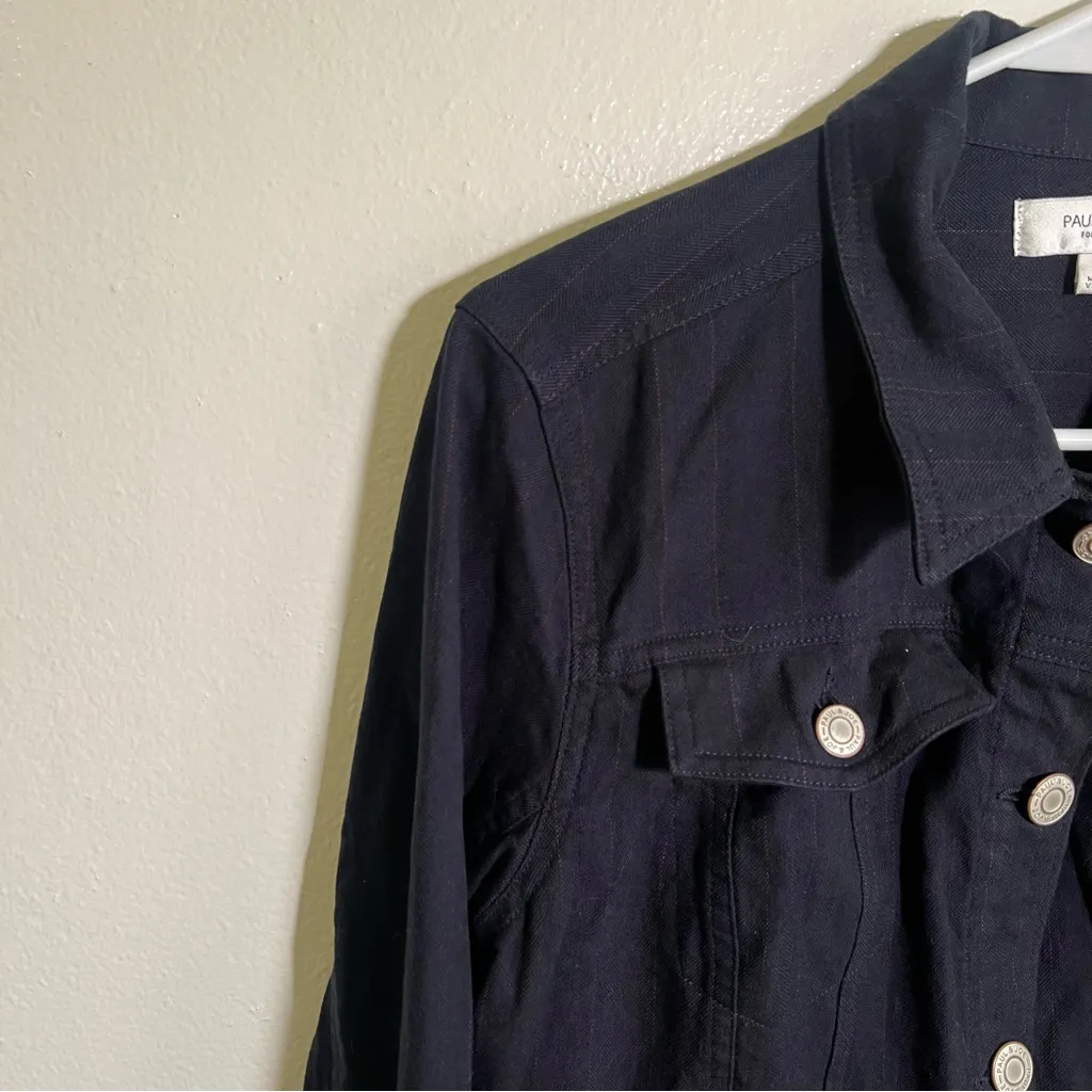 Paul & Joe for Target Navy Blue Jacket L Size L - Image 5