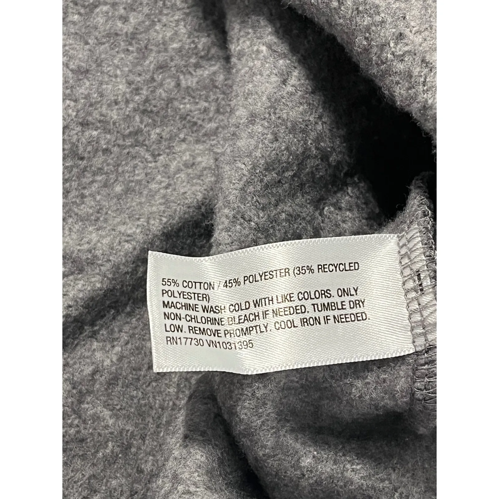 Wild Fable Women Gray Crew Neck Long Sleeve Cropped Sweatshirt Size M - Image 5