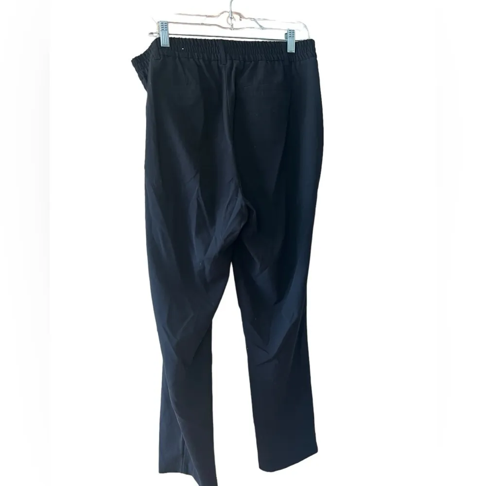 Larry Levine Black Pull-On Dress Pants Size‎ 16W Women’s Plus Career Trousers - Image 4