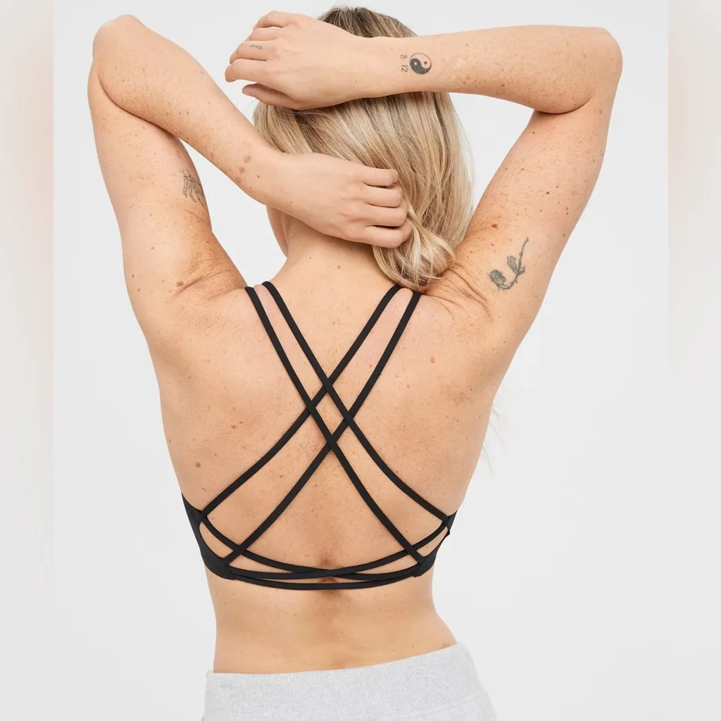 NWOT *Bundle* aerie OFFLINE sports bra and leggings set size L - Image 10