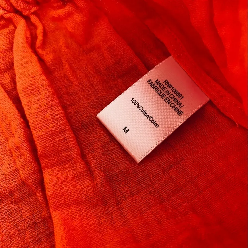 Young Fabulous & Broke On The Road Abigail Orange Wide Leg Pants with Side Slits - Image 5