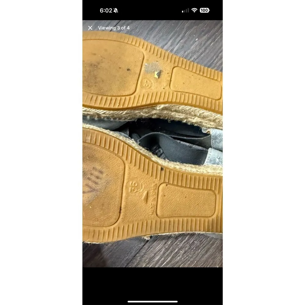 Kanna Women’s 37 36 Slip on Espadrille Shoes Size 6 - Image 5