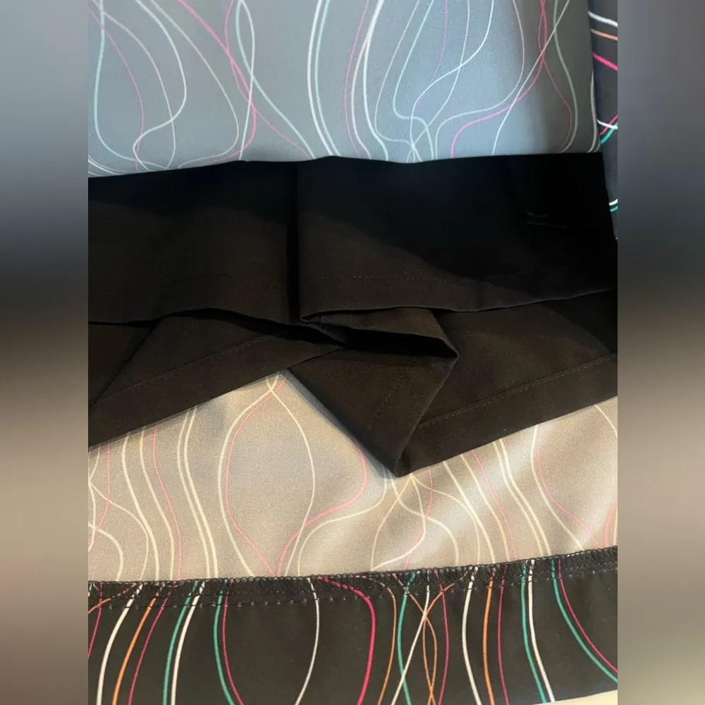 Cutter & Buck DryTec Athletic Skort Skirt w/ Shorts Size 6 Pockets Colorful EUC - Image 2