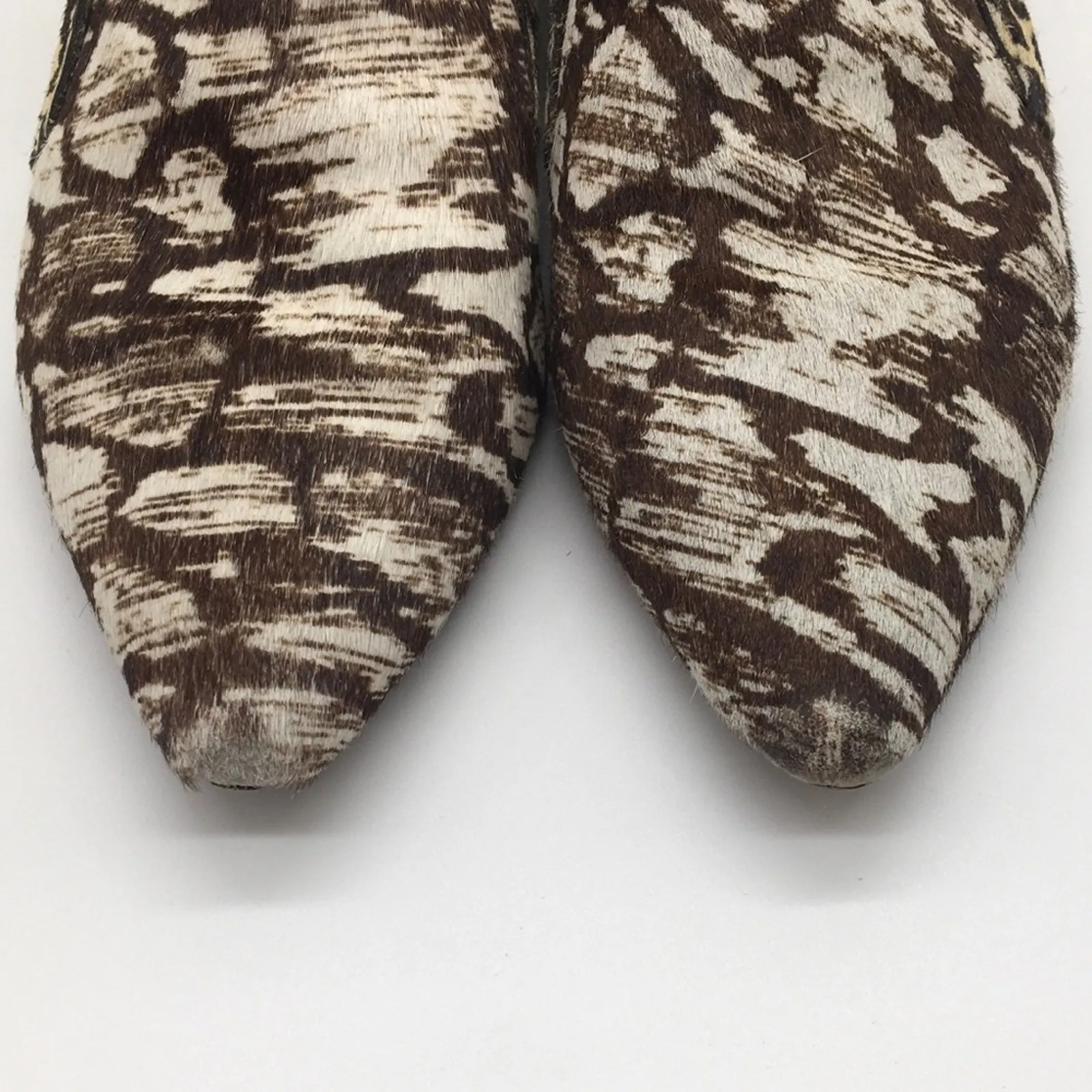 Derek Lam 10 Crosby Ponyhair Patterned Booties - 6.5 - Image 5