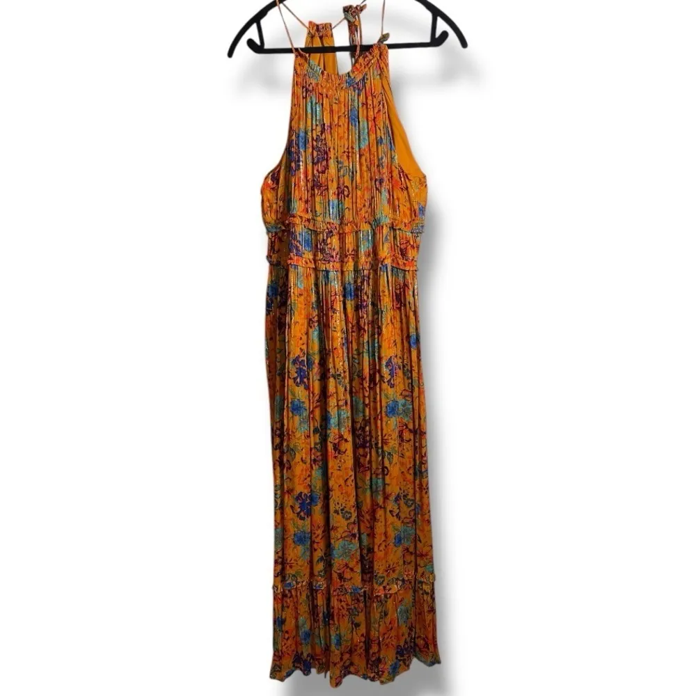 Boho Maxi Dress Women’s Size Medium Size 8 BCBG MaxAzria Fully Lined Stretchy - Image 7
