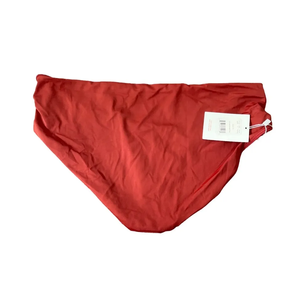 Andie Hipster Rust Bikini Bottom Women’s Size Medium NWT - Image 2