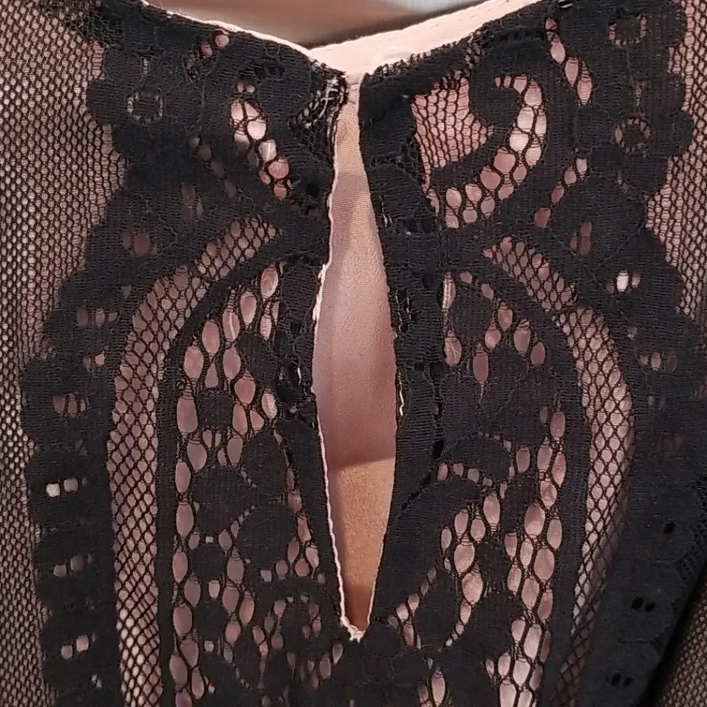 💕ADELYN RAE💕 Sleeveless Black Lace Maxi Dress Small S NWT - Image 9