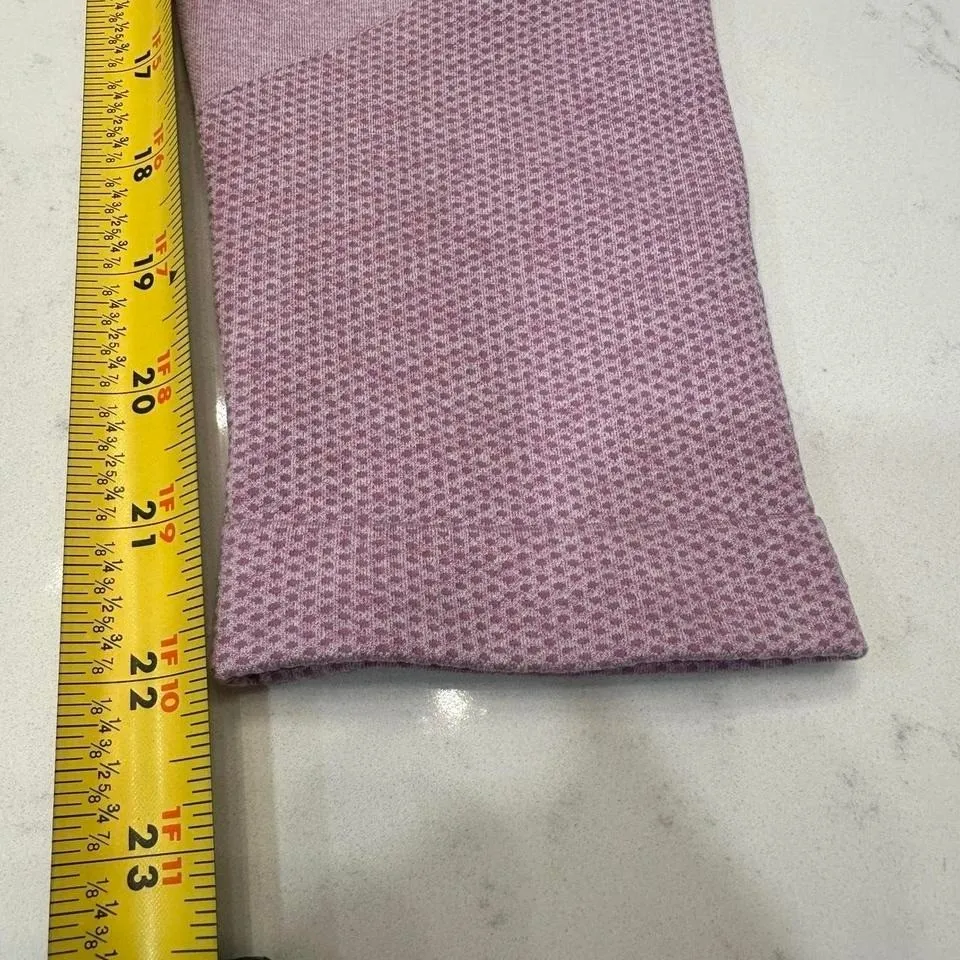 AYBL Contour Seamless Leggings Womens S Purple Pink Gym Bodybuilding - Image 5