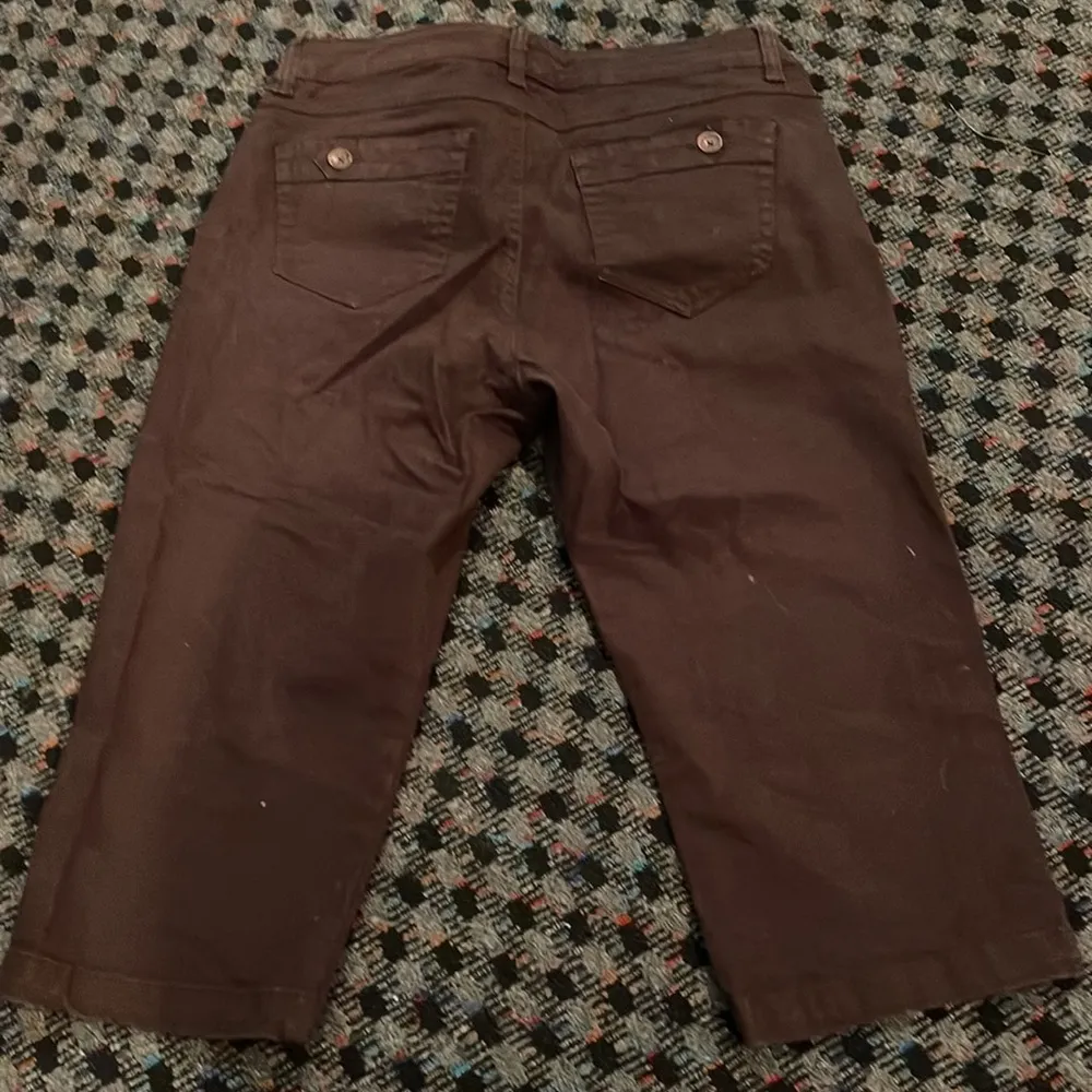 Brown jeans 3/4 length - Image 5