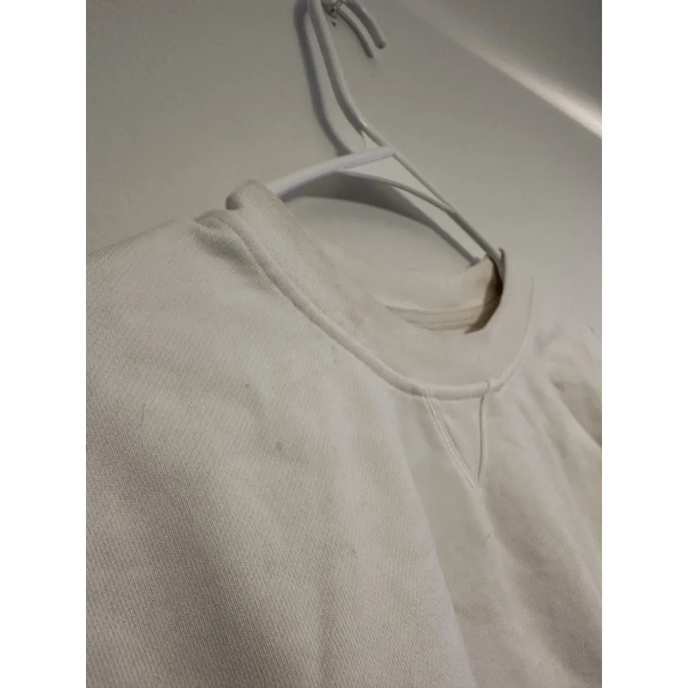 Lululemon Sweatshirt Women's Size‎ 4 White With Flaw - Image 3