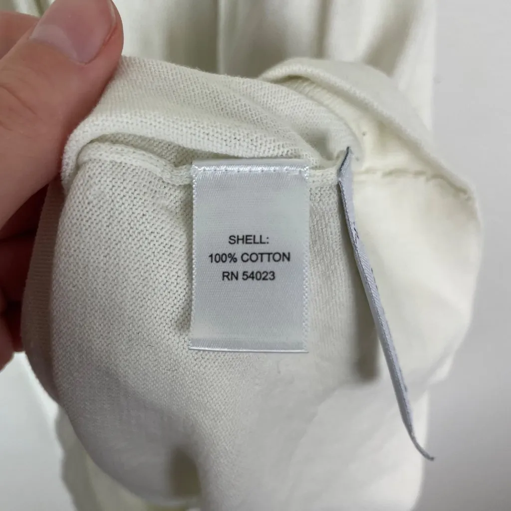 Y2K‎ Cottagecore Fairycore Banana Republic Bohemian Crochet Summer Dress M White - Image 7