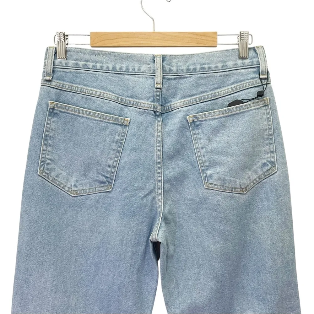 NWT Rag & Bone Justine Wide Leg Ankle Jeans Size 29 Broken Nelly Light Wash NEW - Image 7