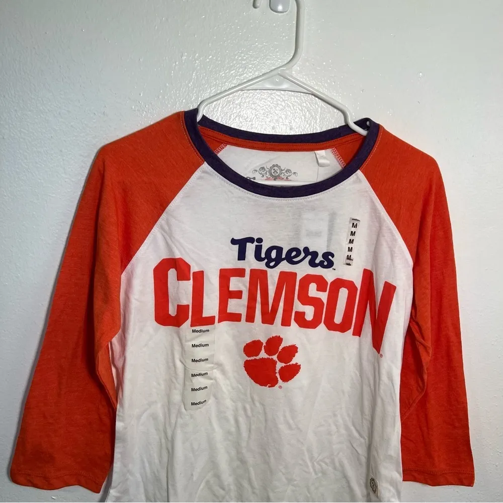 Three Ships Quinn Shirt Clemson Tigers Size M - Image 5