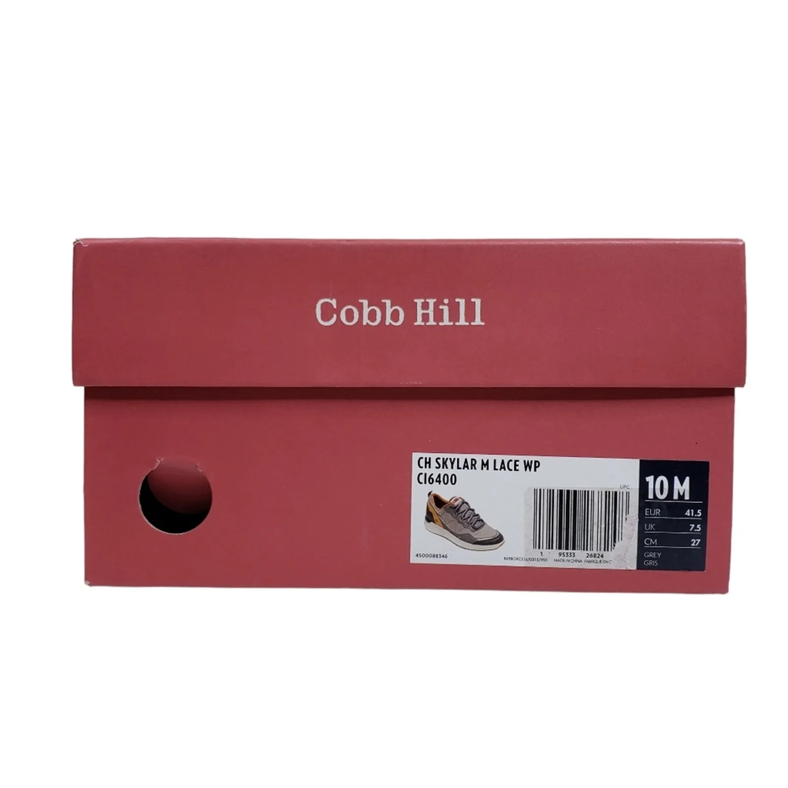 ROCKPORT Womens 10 COBB HILL Skylar Waterproof Sneaker in Gray NEW - Image 13