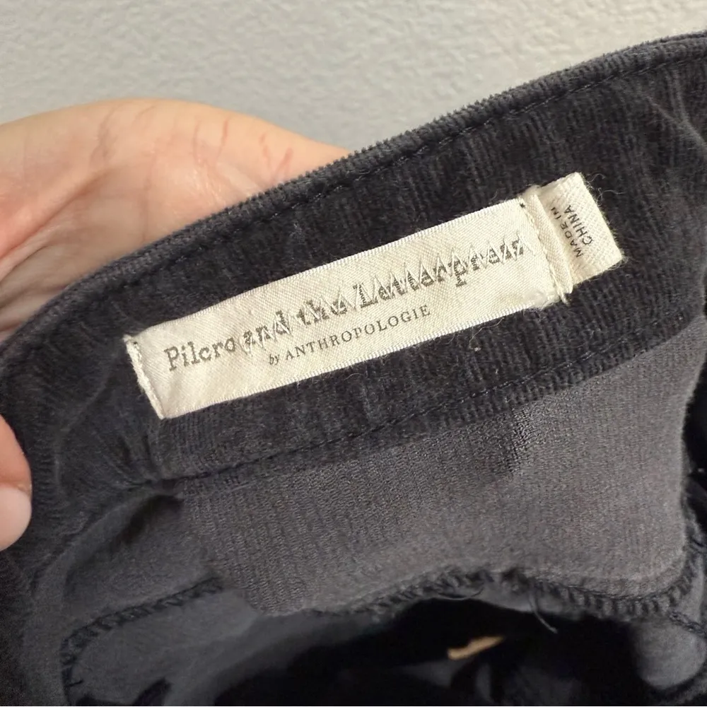 Anthro Pilcro and the Letterpress Ultra High-Rise Wide-Leg Cord Jeans Size 31 - Image 4