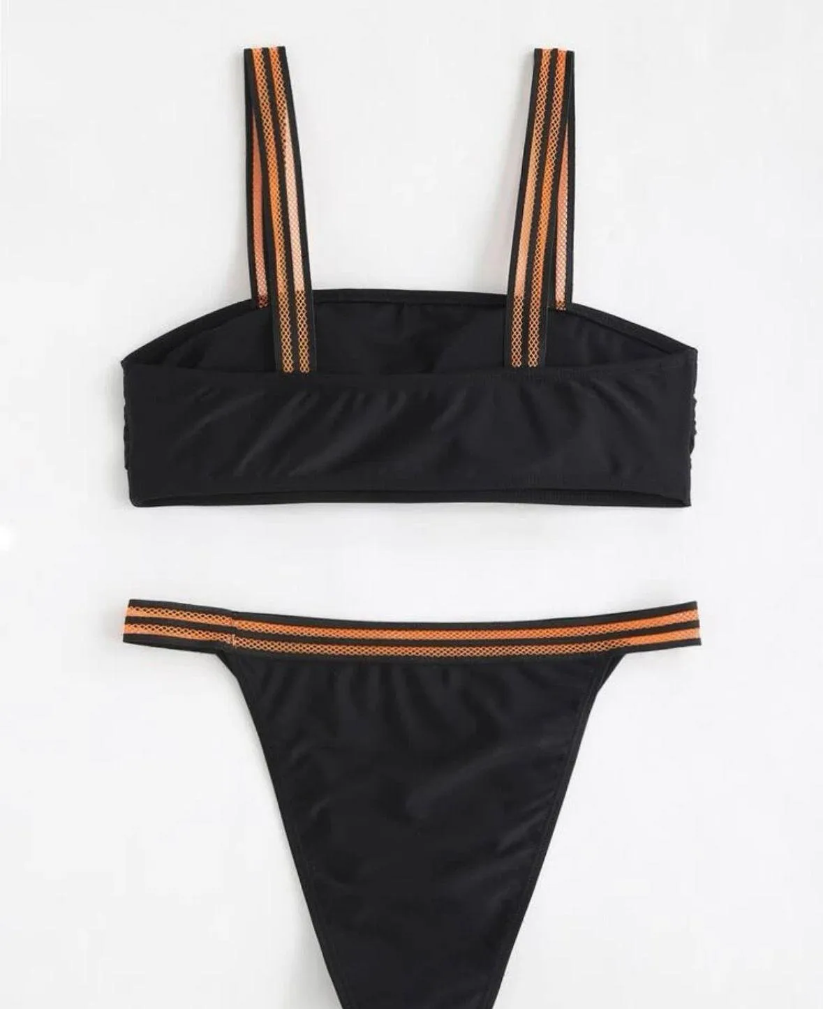Two Piece Black Bikini Set - Image 5
