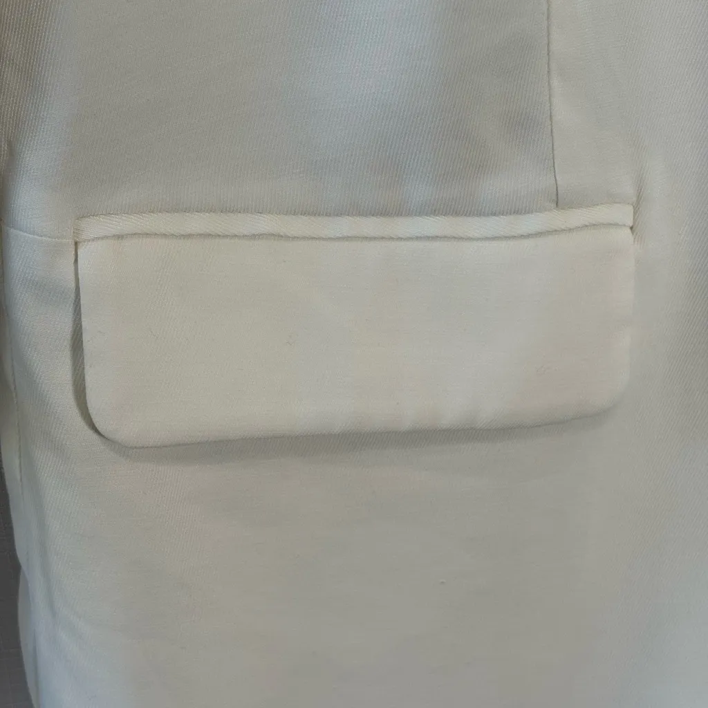 Open Edit Cream Women's Blazer by - Image 6