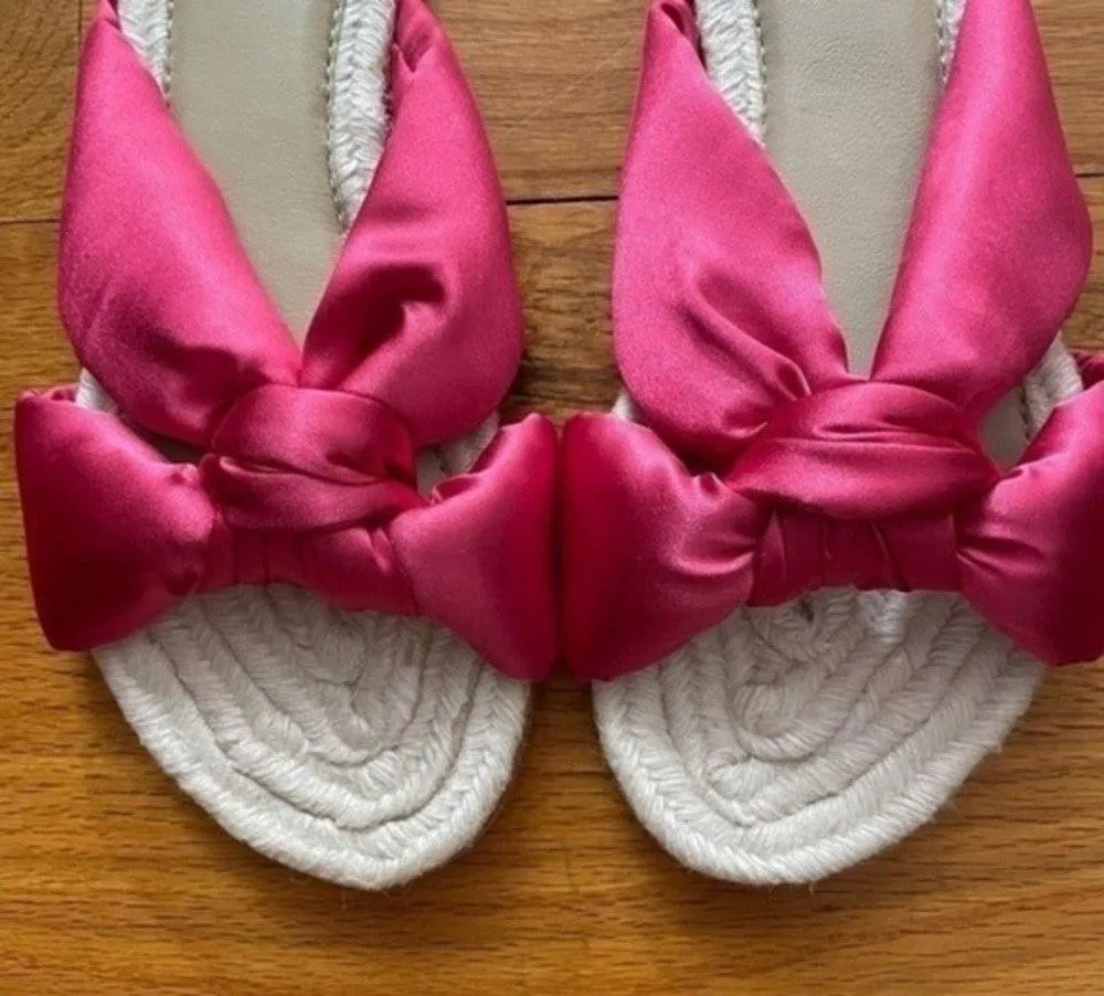 satin slide sandals  7.5 - Image 4