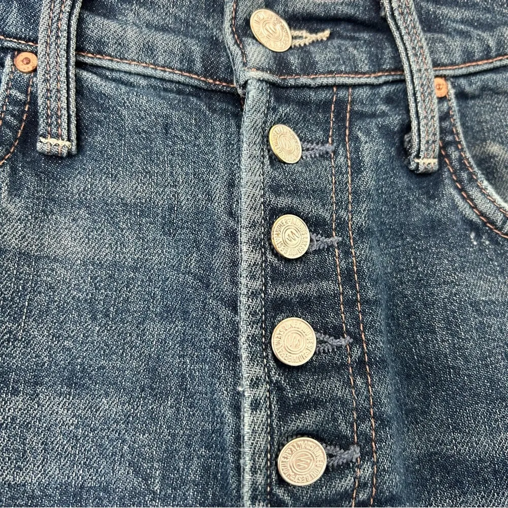 Mother Superior The Pixie Tomcat Ankle jeans Born To Bite 24 Blue - Image 6