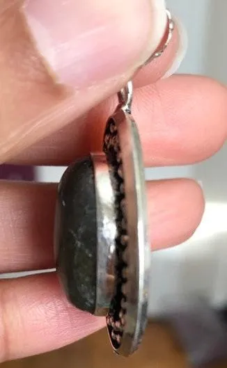 Labradorite Sterling Silver Necklace Pendent Multiple - Image 3