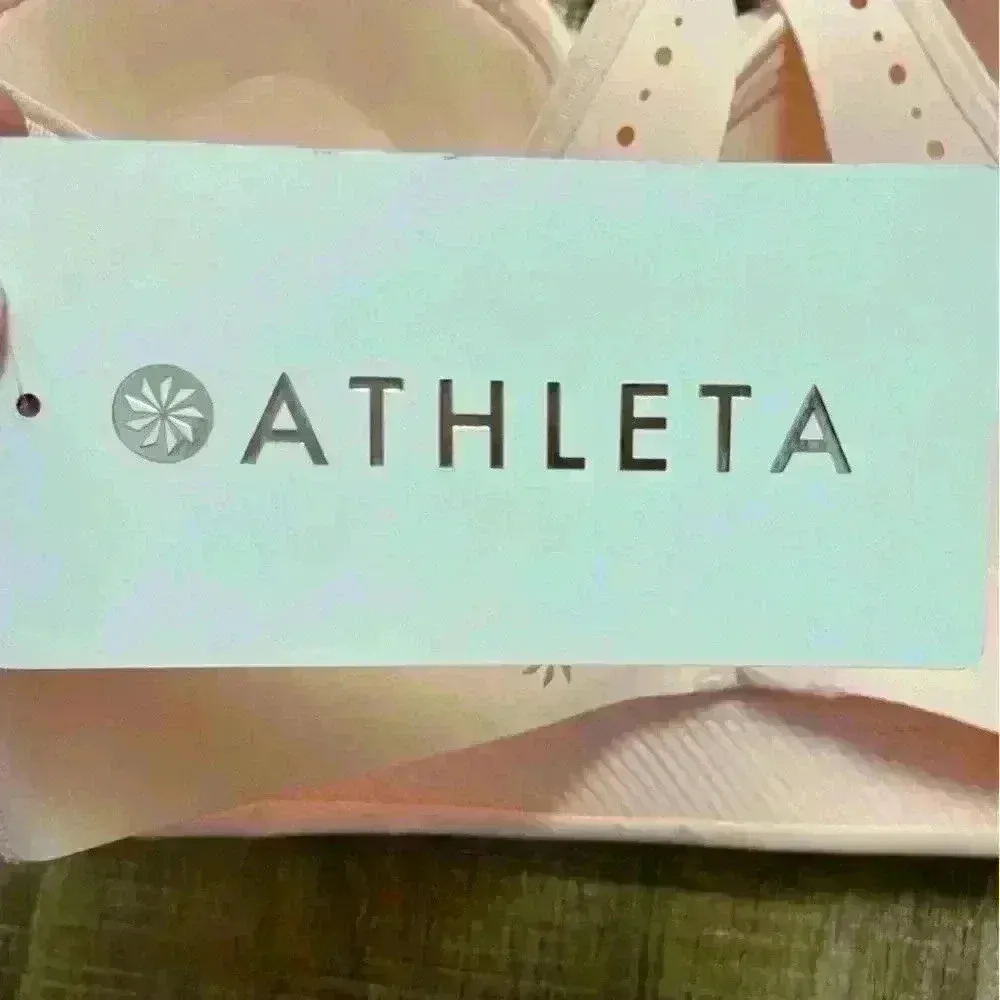 Athleta Phenomena workout bra sleek fabric patented pad support. 32DD.‎ NWT - Image 3