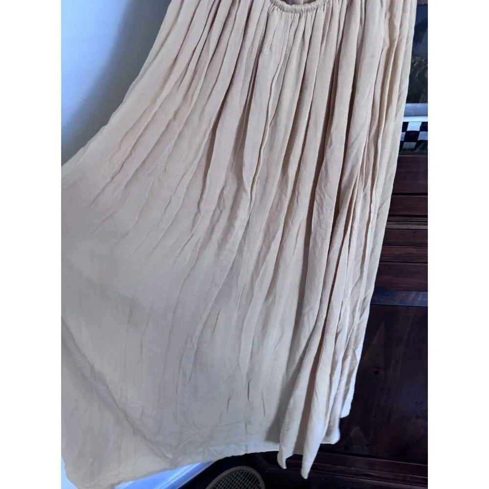 Amuse Society Kamari Dress - Sahara Sand Maxi Size Small NWT $90 Tie Straps - Image 10