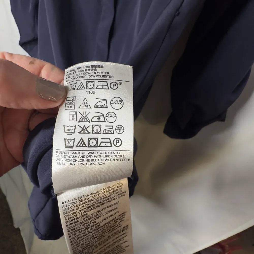 Banana Republic Shirt Dress in Navy- missing belt size 10 - Image 11