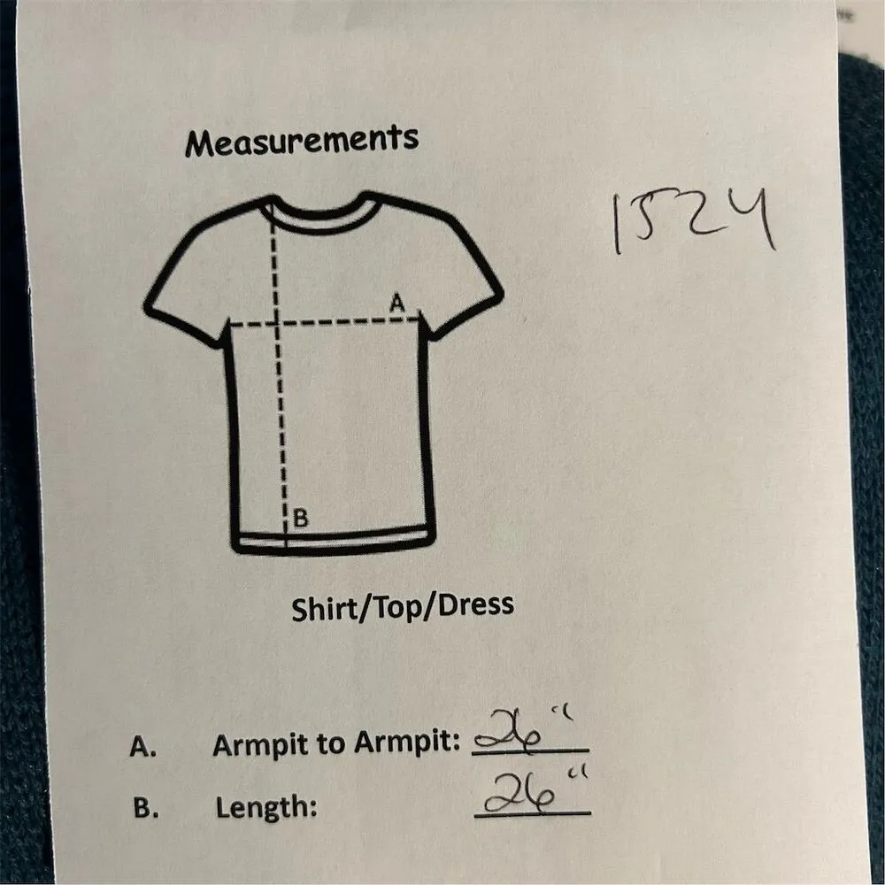 Ella Moss Women's XL Green Blue Crewneck Pullover Sweater Long Sleeve Casual - Image 10