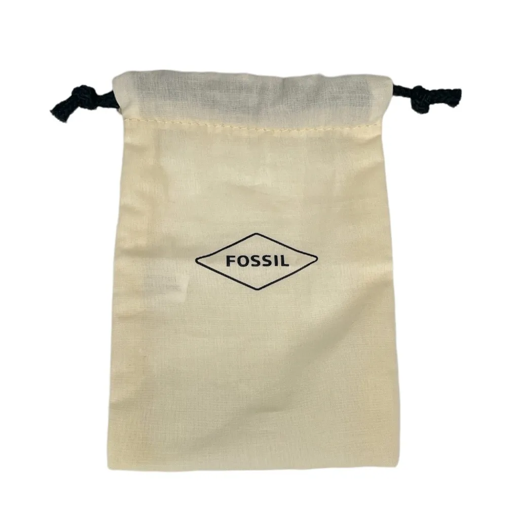 Fossil Mama Rhinestones Pendant Chain Necklace Gold Tone - Image 7