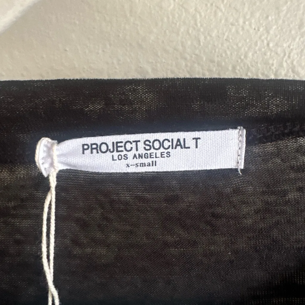 PROJECT SOCIAL T Black Top. - Image 3