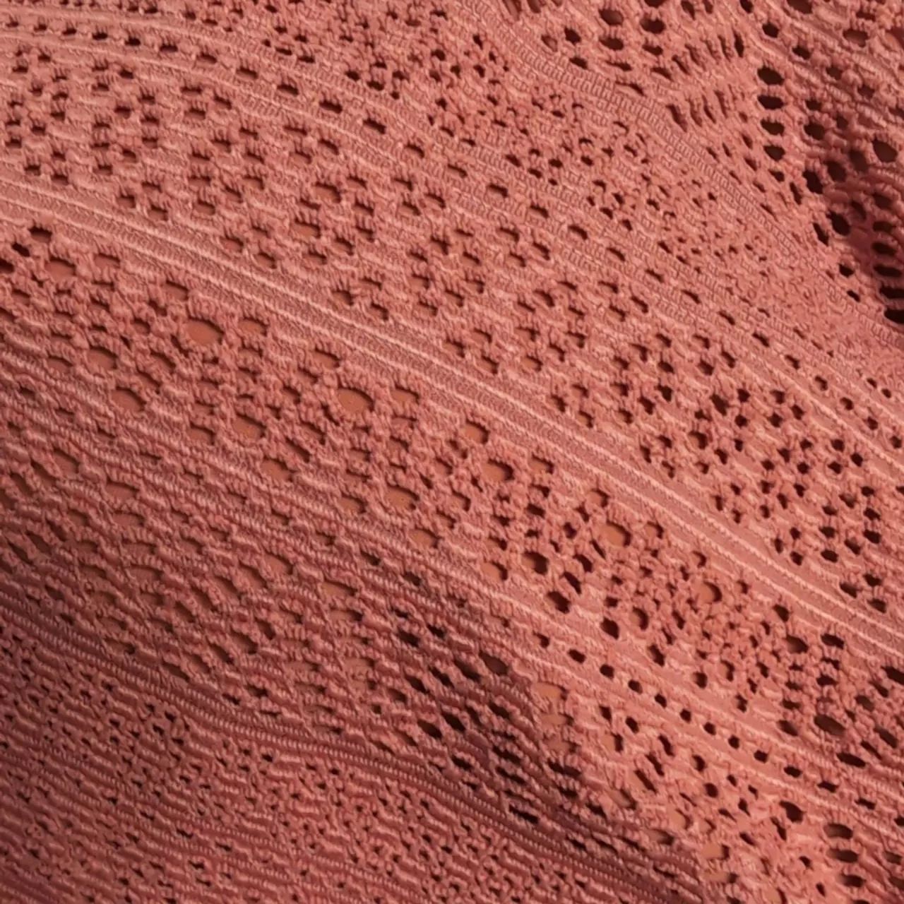 ANDIE NWT  Maui Top Bikini Cedar (Rust) Crochet Adjustable Straps Size XXXL - Image 2