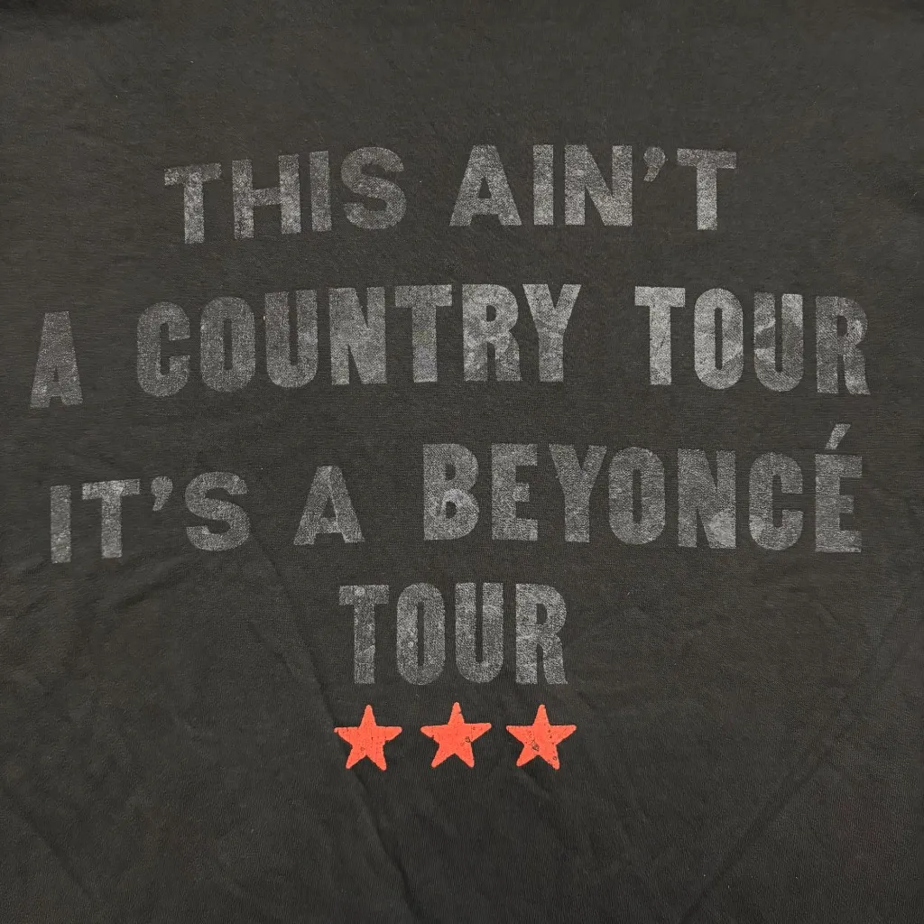 Beyonce Cowboy Carter Rodeo Chitlin Circuit Tour T-Shirt Size Large - Image 3