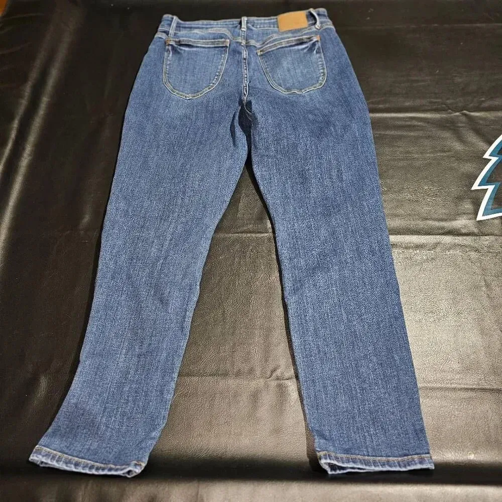 Judy Blue Womens High Rise Slim Fit Dark Wash Jeans 15/32 15 32‎ - Image 2